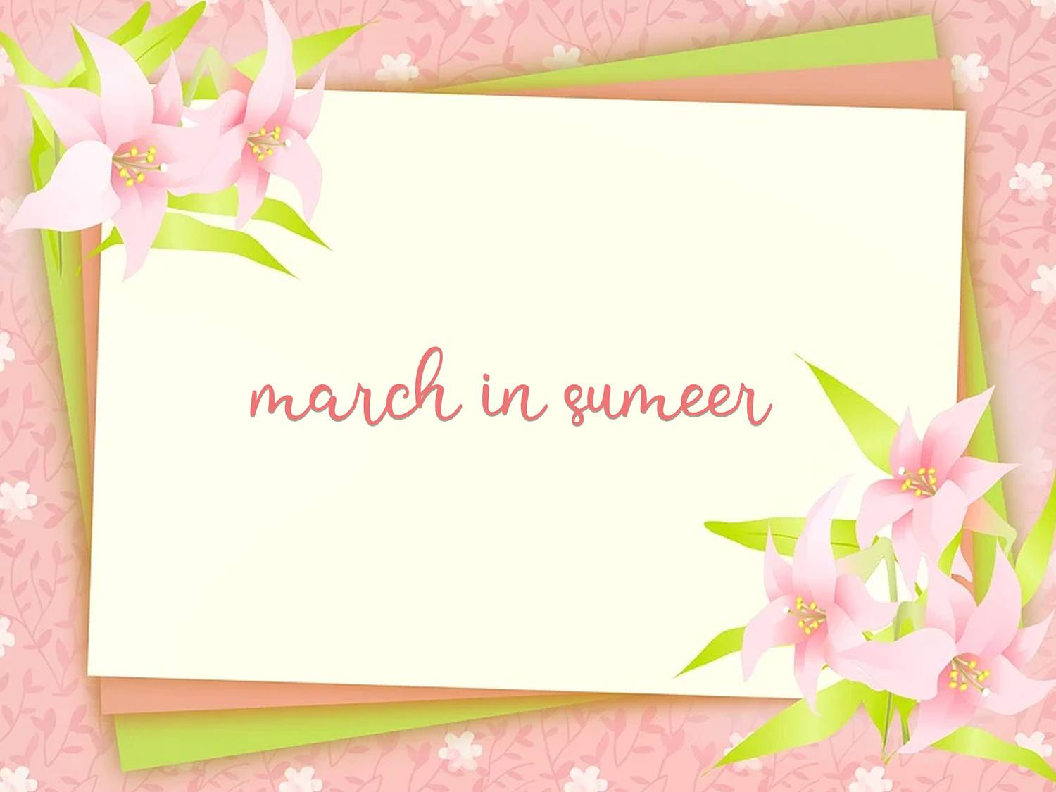 Sunflower Font sample