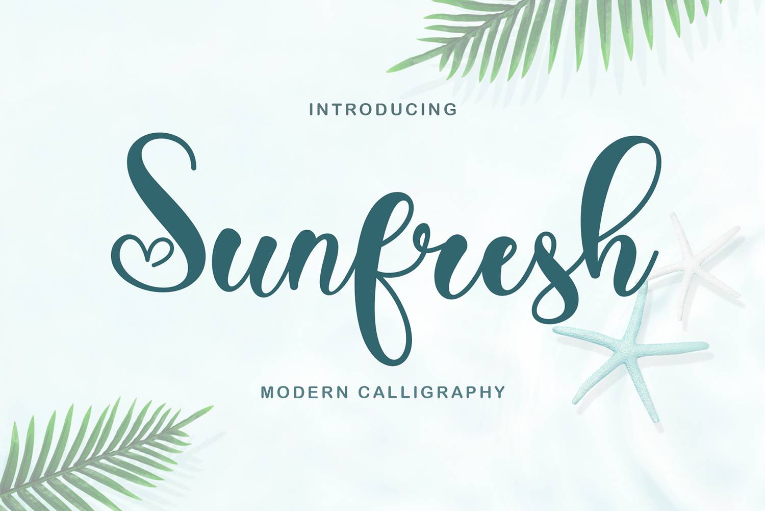 Sunfresh Font sample