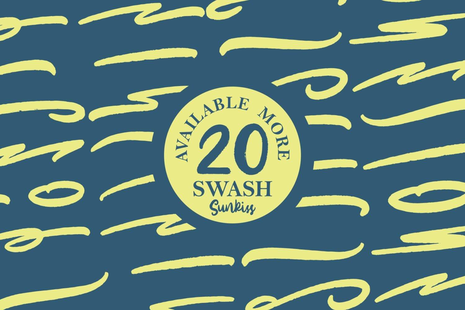 Sunkiss Font sample