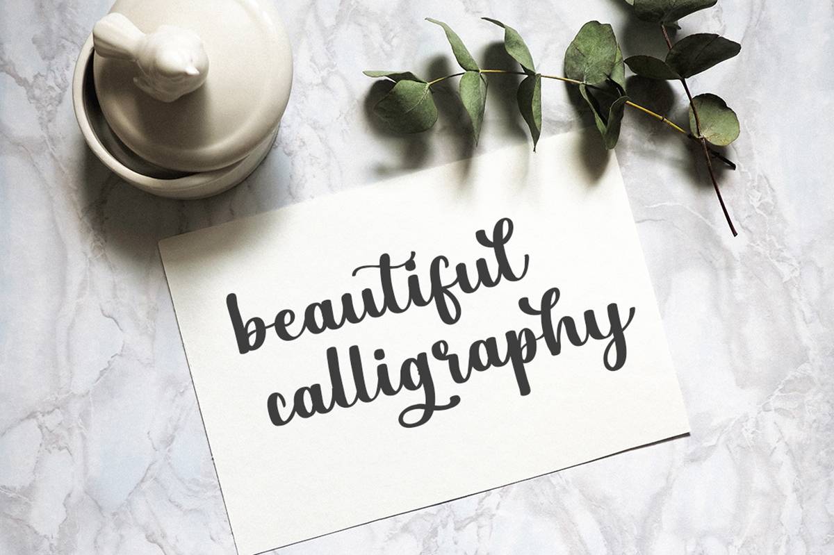 Sunlight Font sample