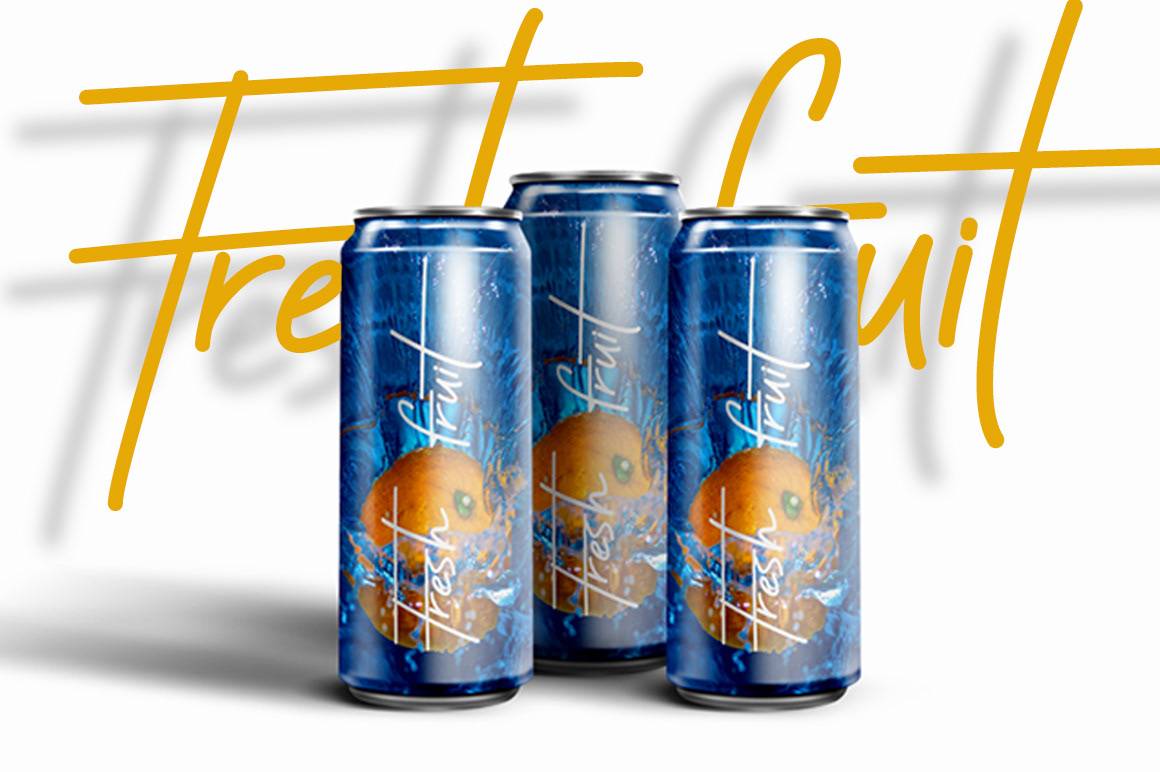 Sunset Signature Font Demo sample
