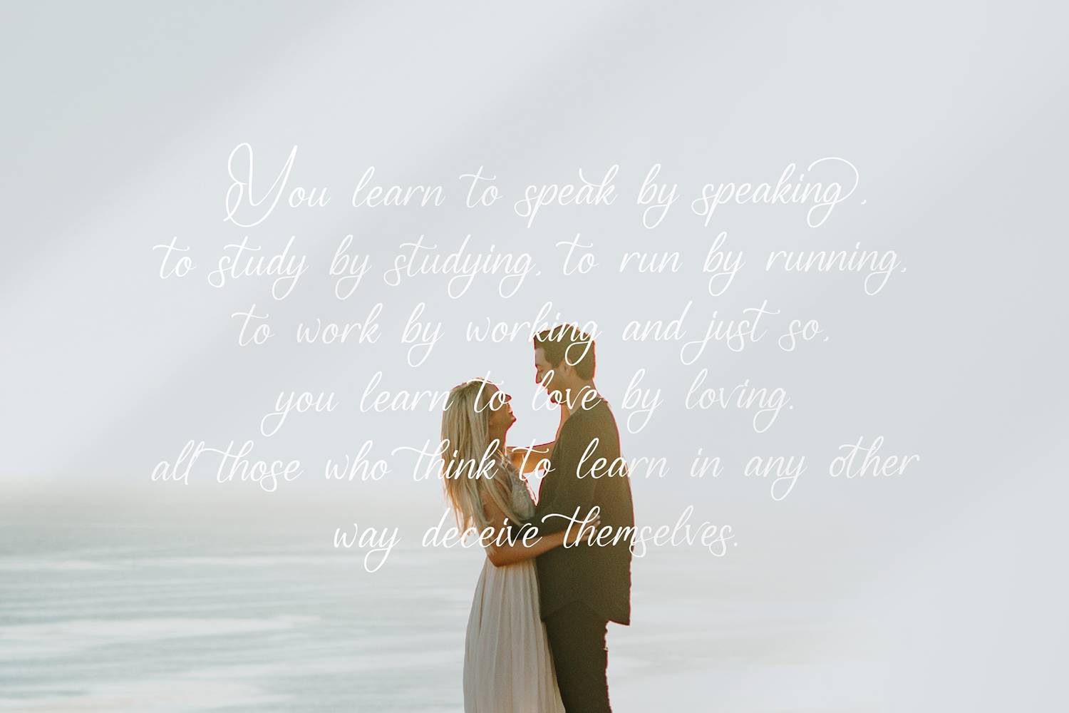 Sunsetof Font sample