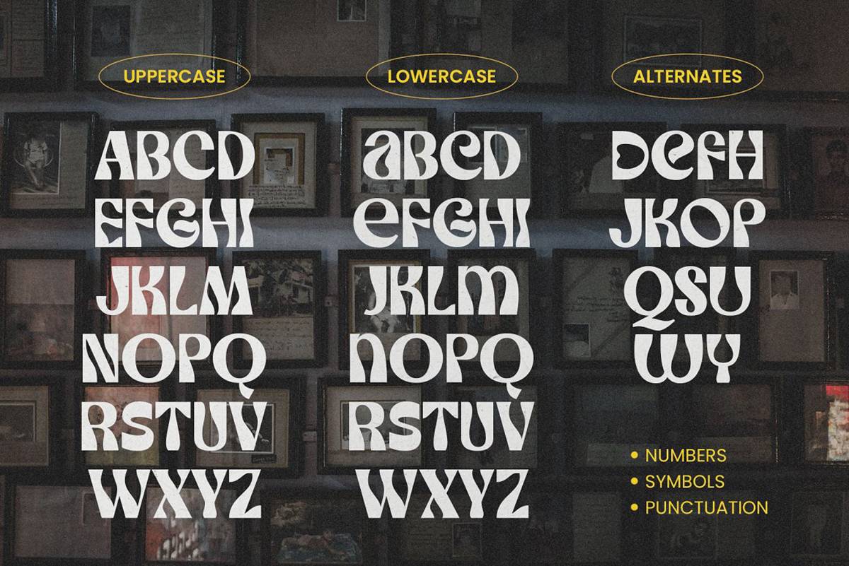 Sunwish Maverick Font sample