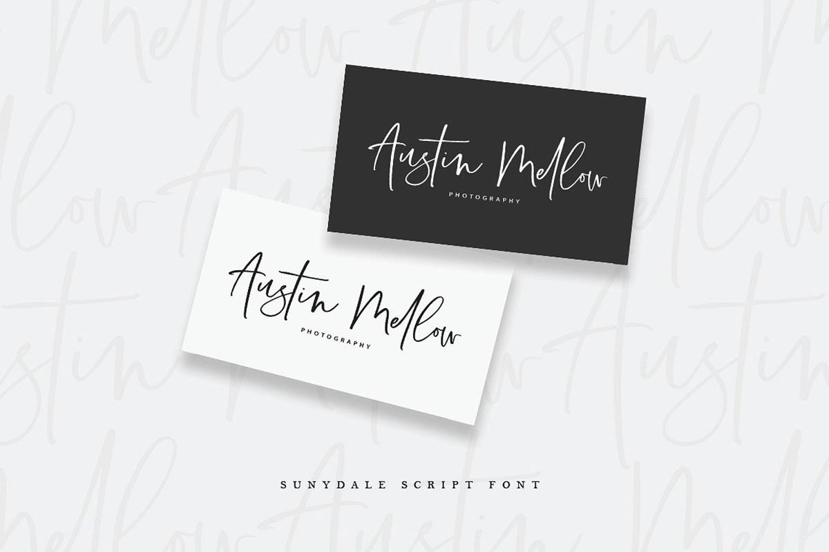 Sunydale Font Duo sample