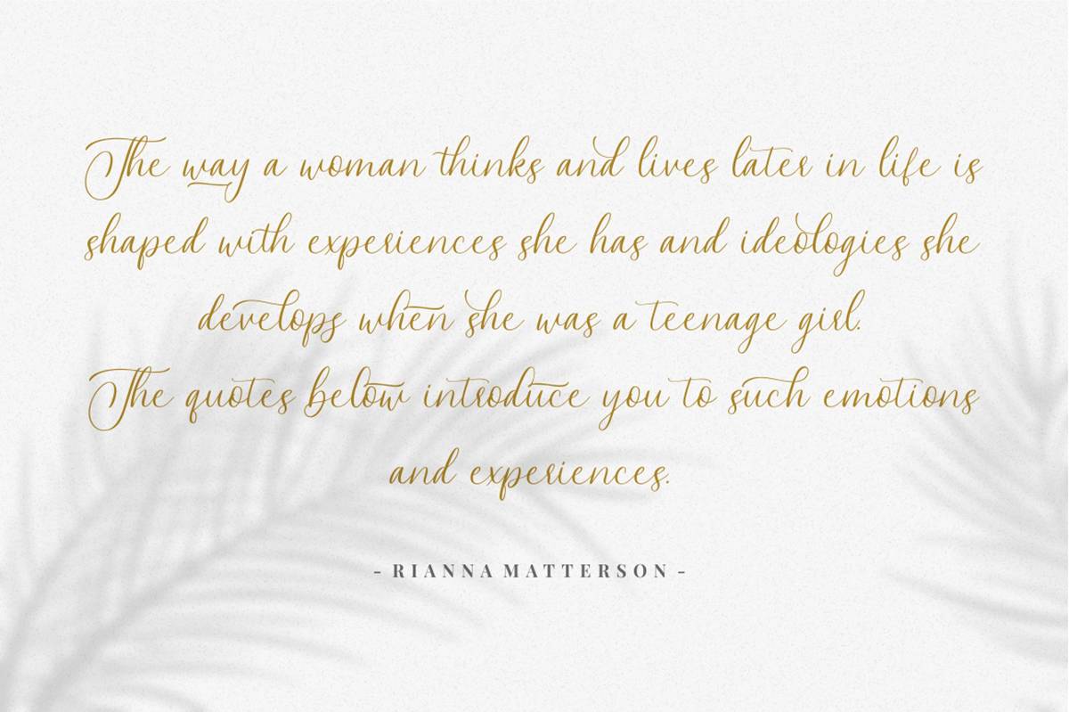 Swadery Font sample