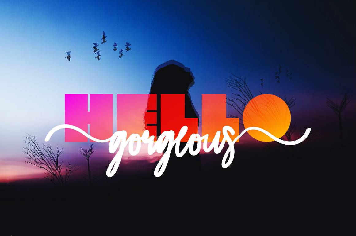 Sweatty Font sample
