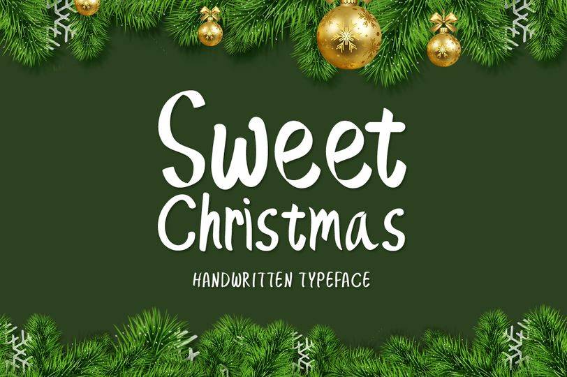 Sweet Christmas Font sample