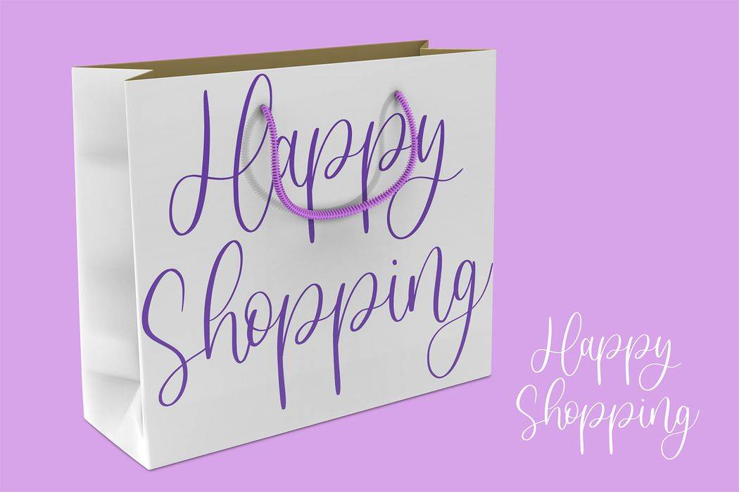 Sweet Lavender Font sample