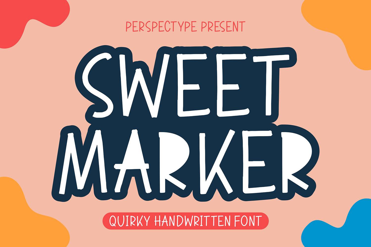 Sweet Marker Font sample