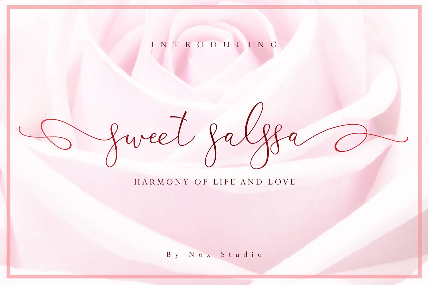 Sweet Salssa Font sample