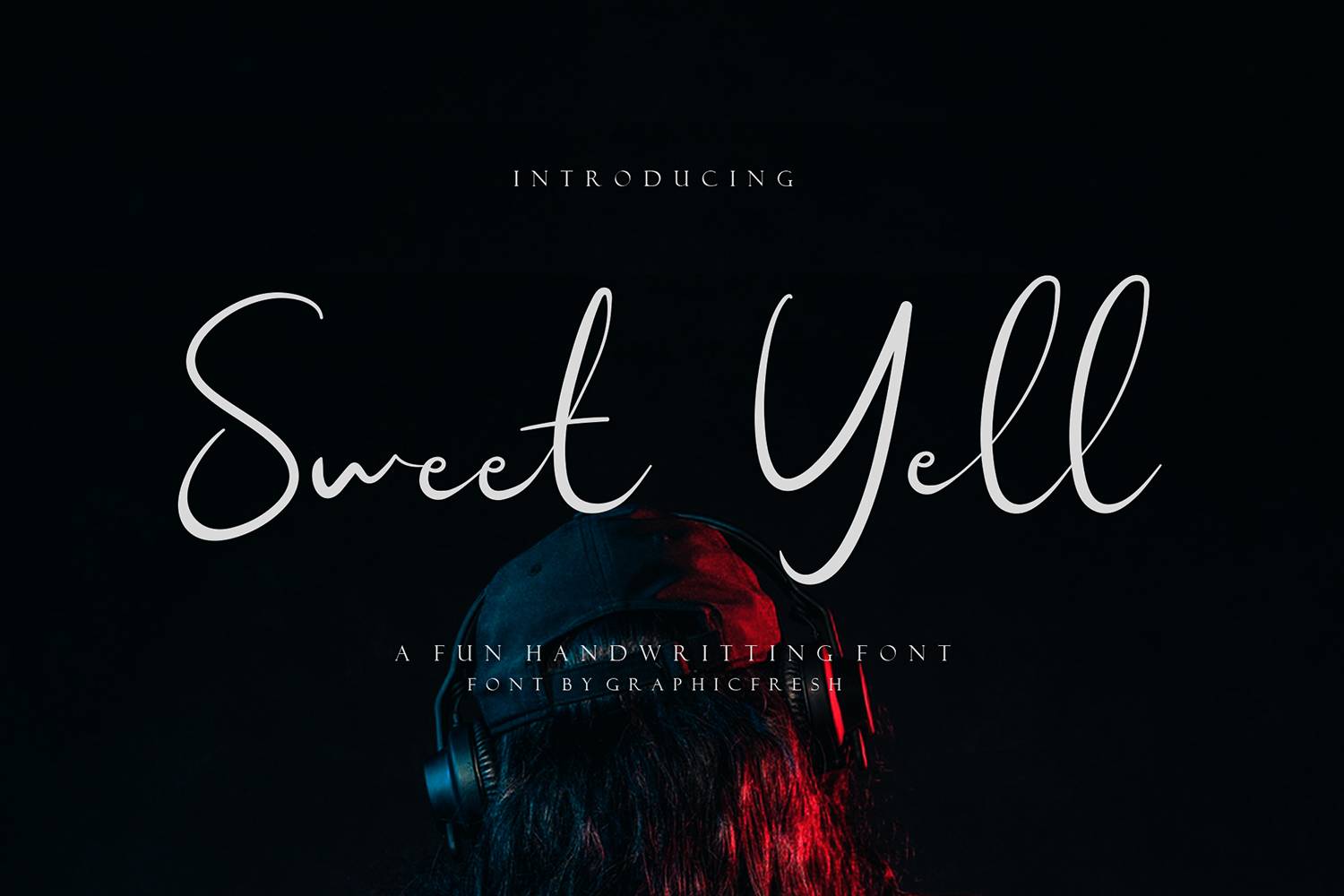 Sweet Yell Font sample