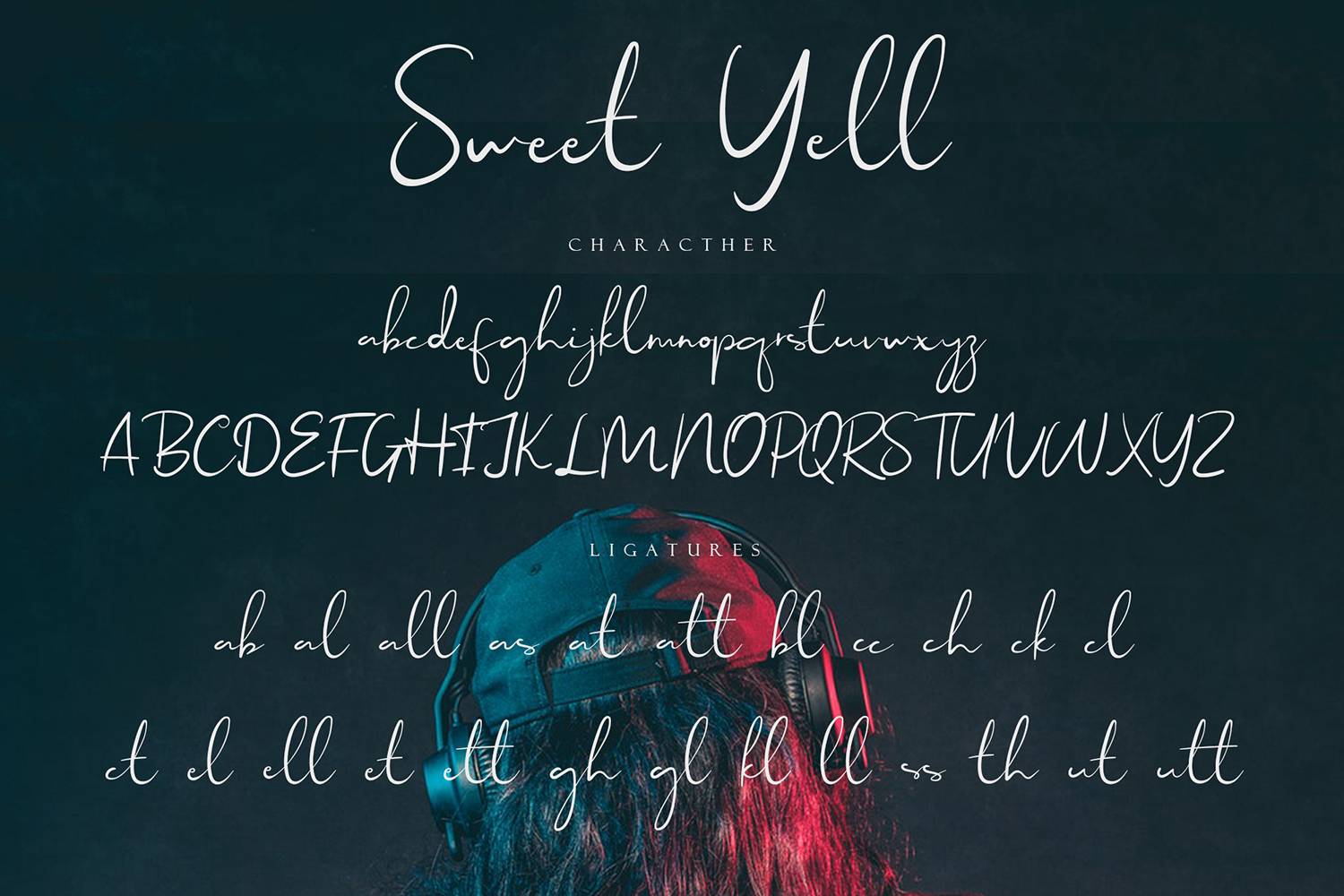 Sweet Yell Font sample
