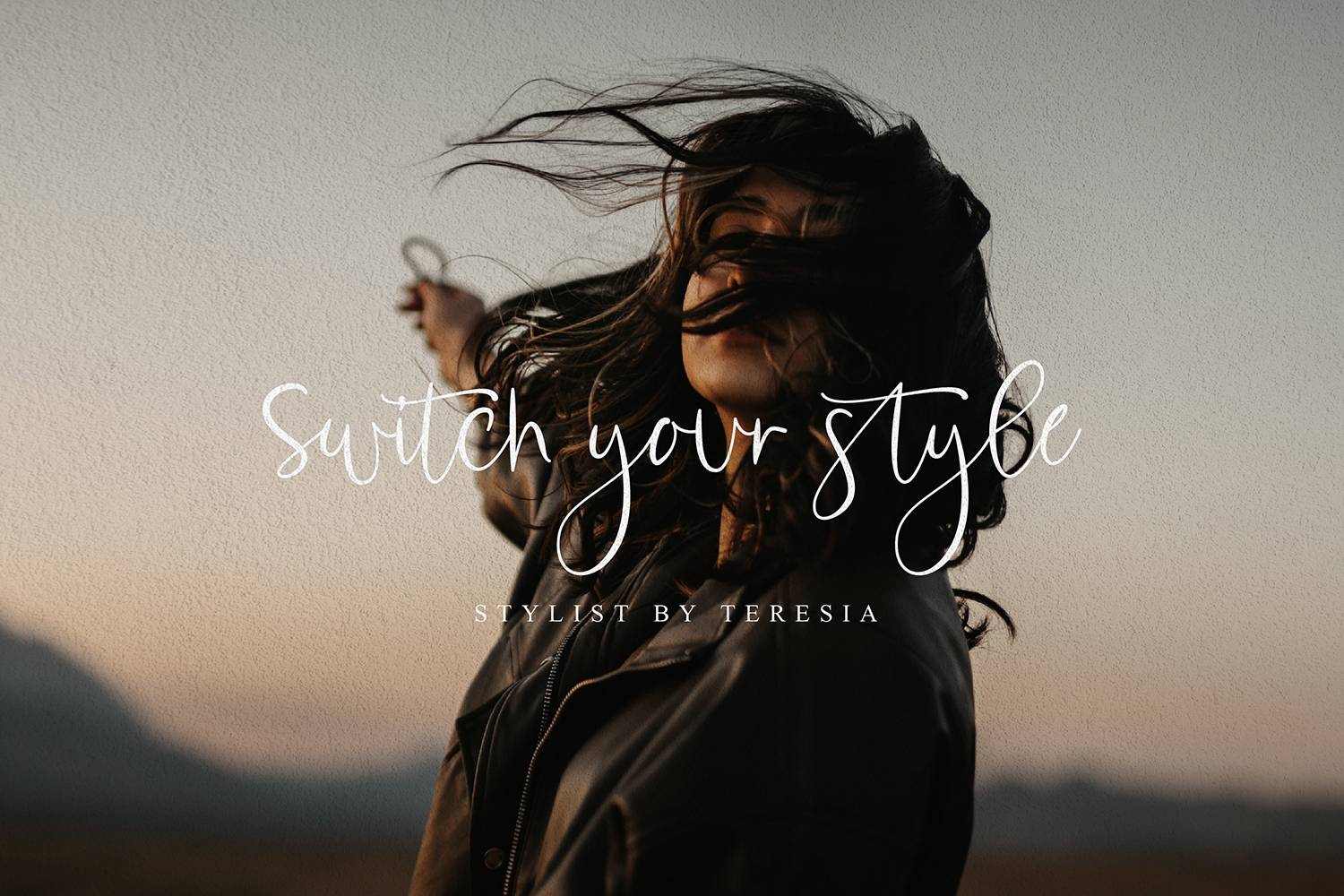 Sweettea Font sample