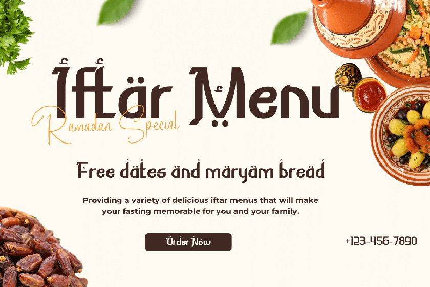 Syakifah Font sample