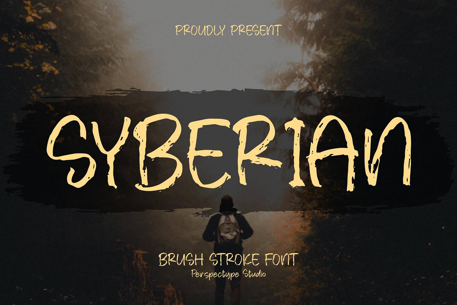 Syberian Font sample