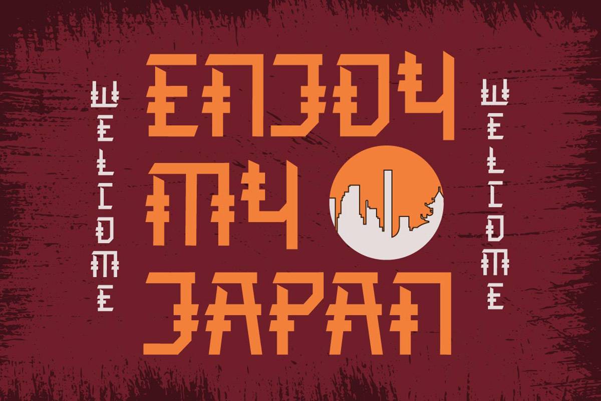Tadashi Font sample