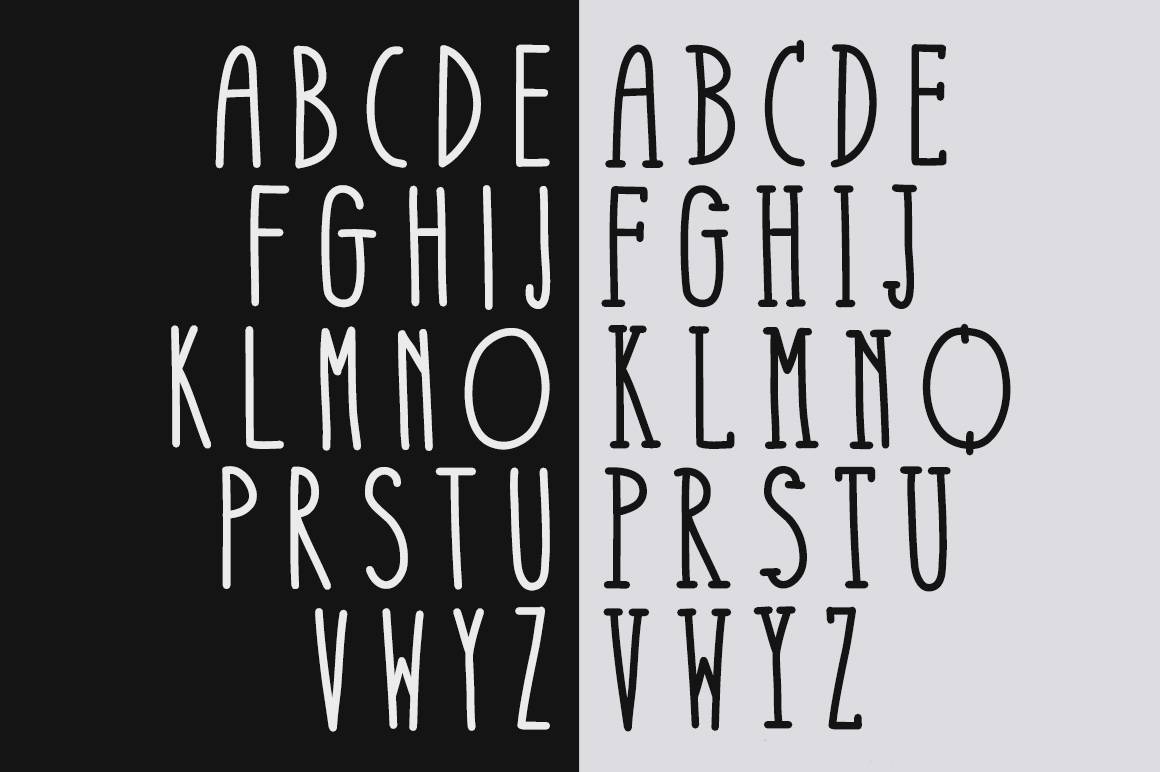 Take It or Leave It – Font sample