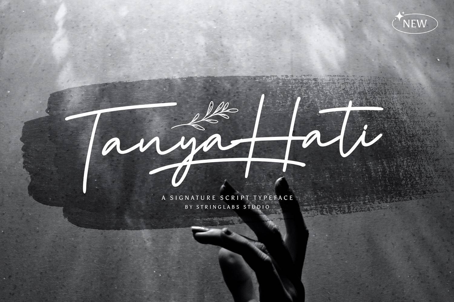 Tanya Hati Font sample