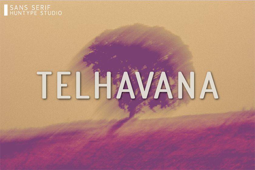 Telhavana Font sample