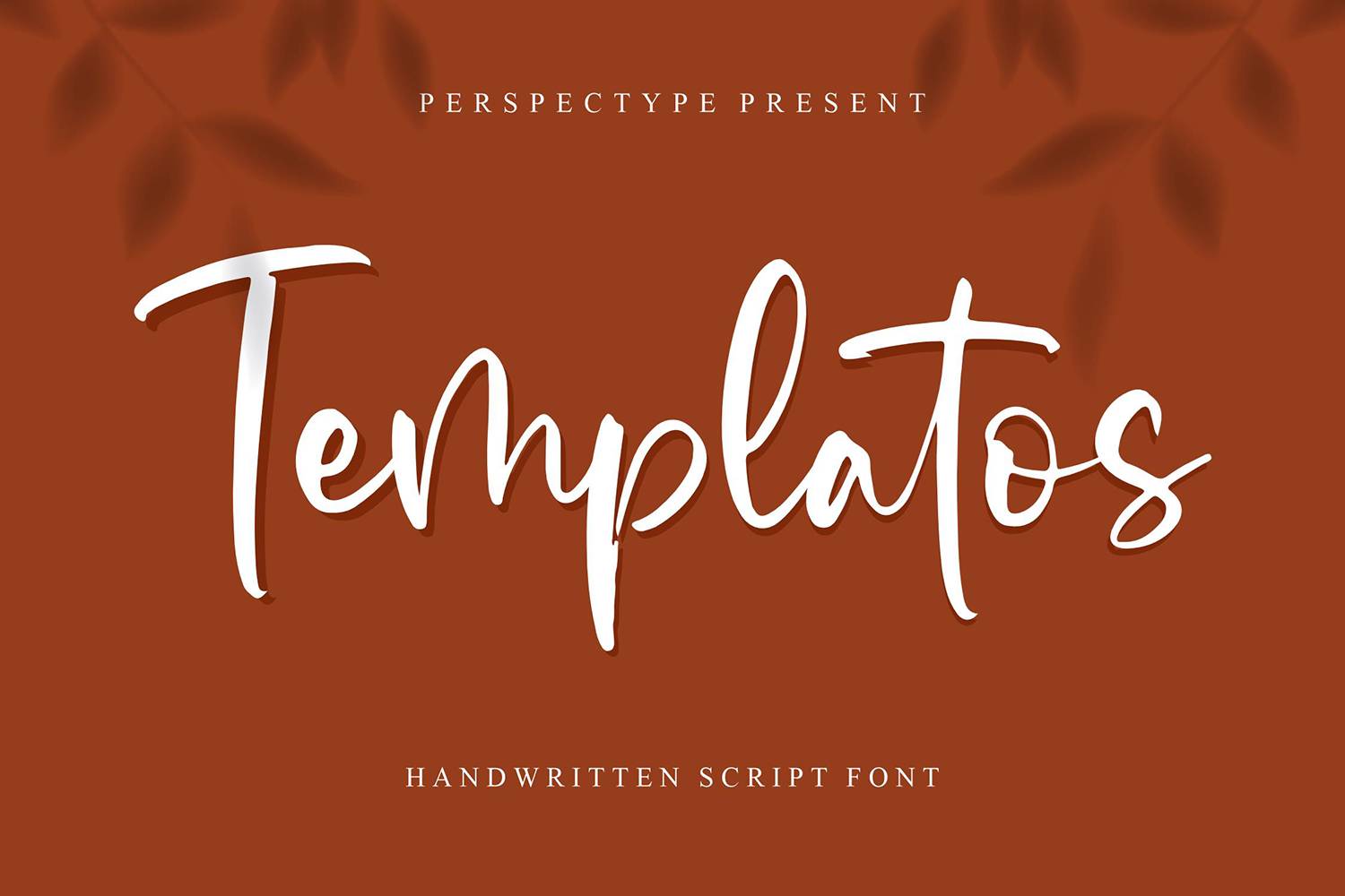 Templatos Font sample
