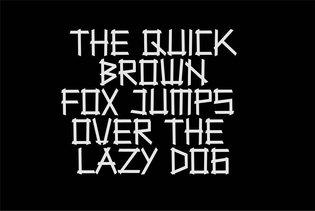 Terexmal Sunday Font sample