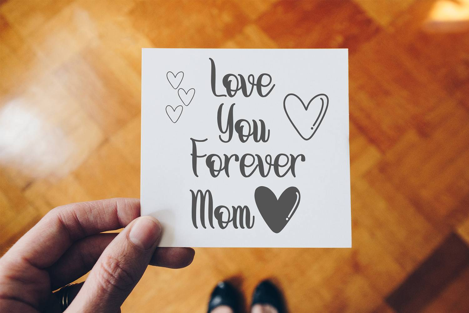 Thanks Mom Font sample