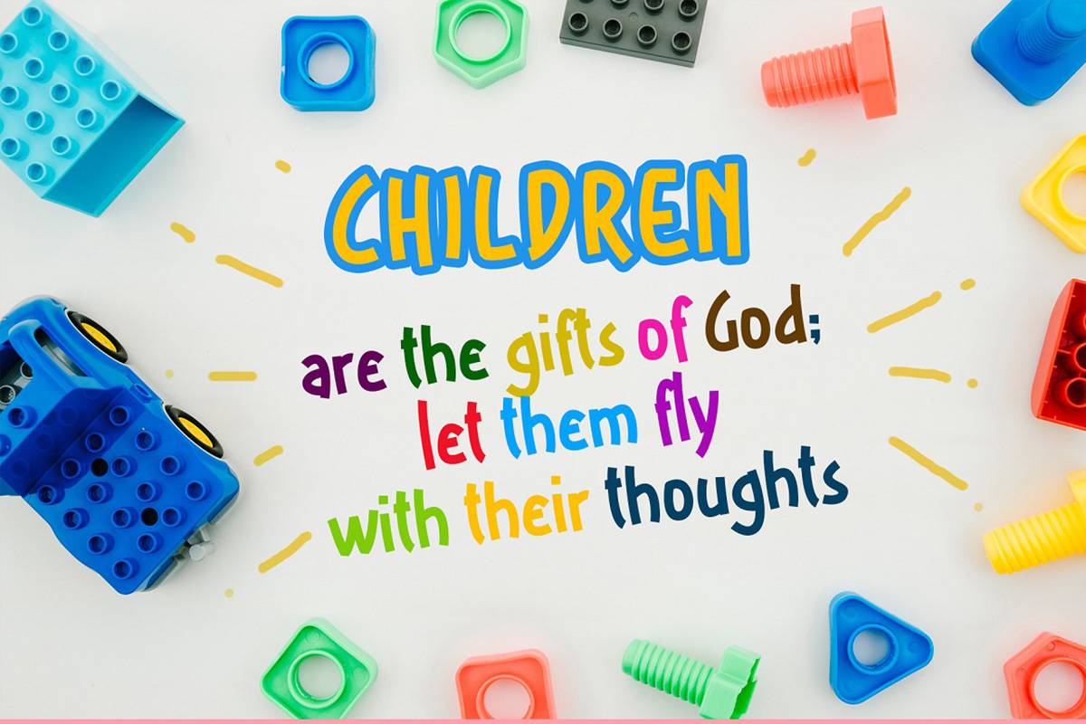 The Astrokiddos Font sample