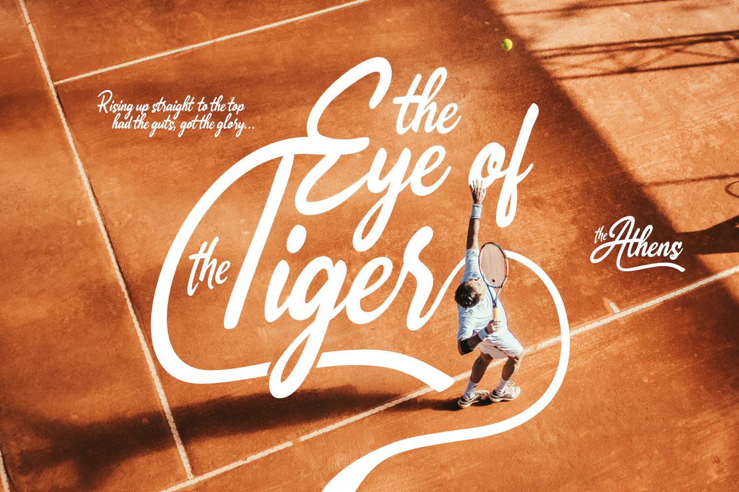 The Athens Font sample