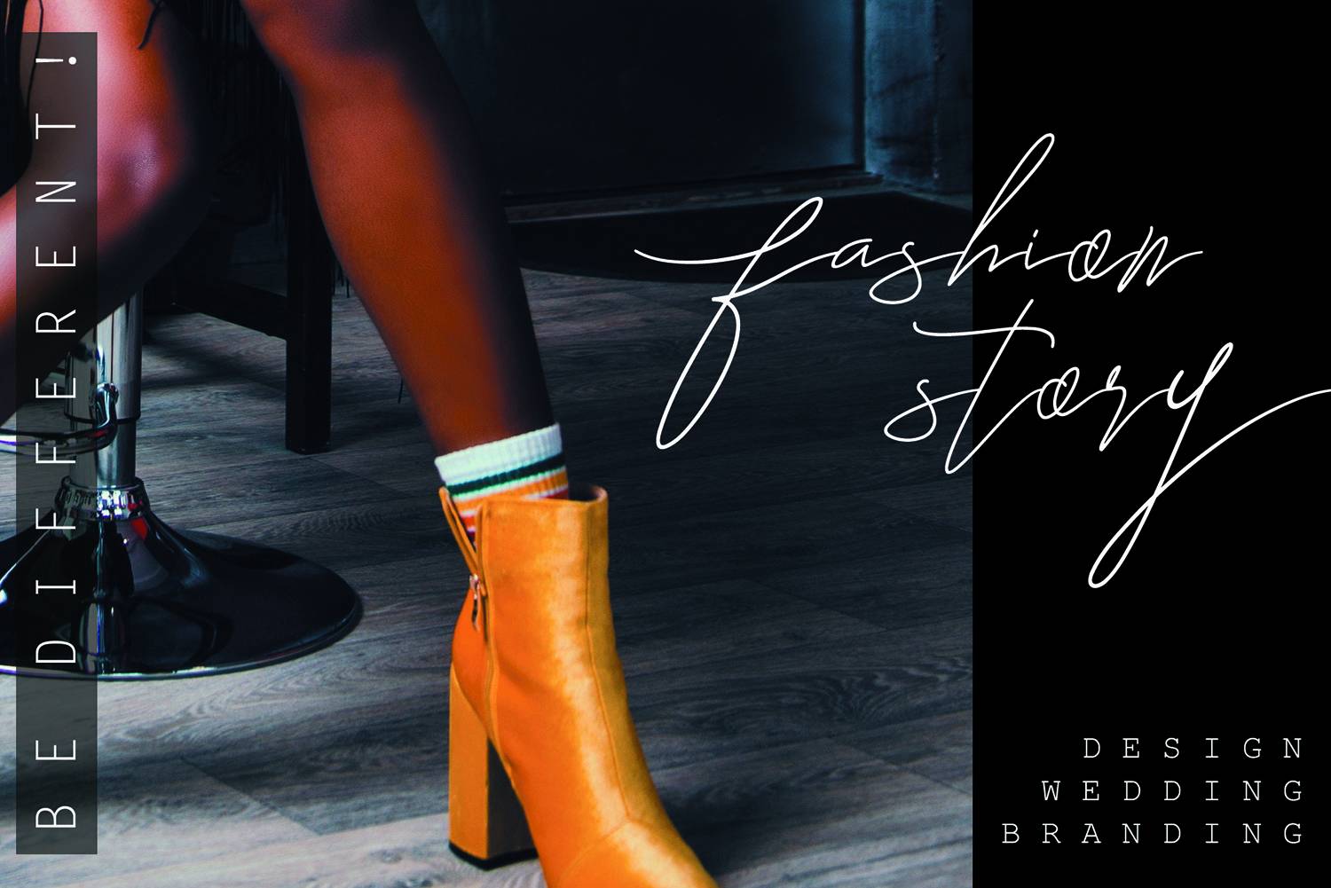 The Attention Font sample