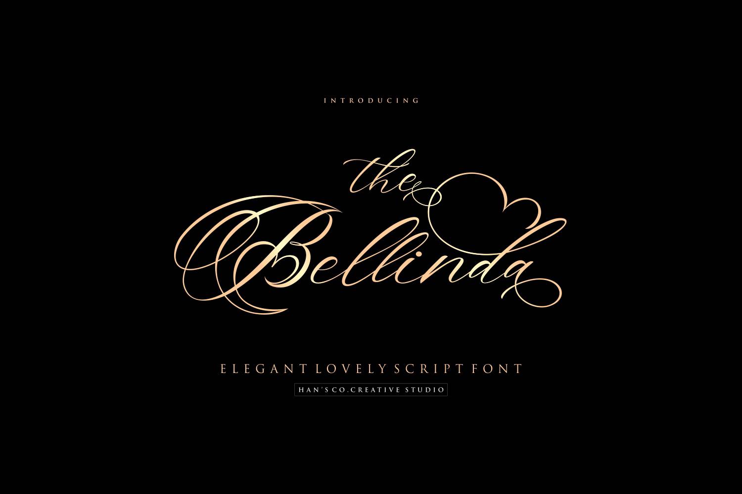 The Bellinda Font sample