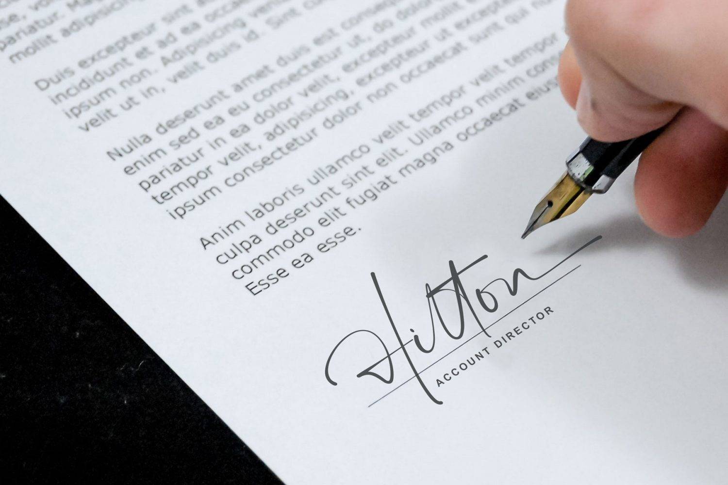 The Billion Font sample