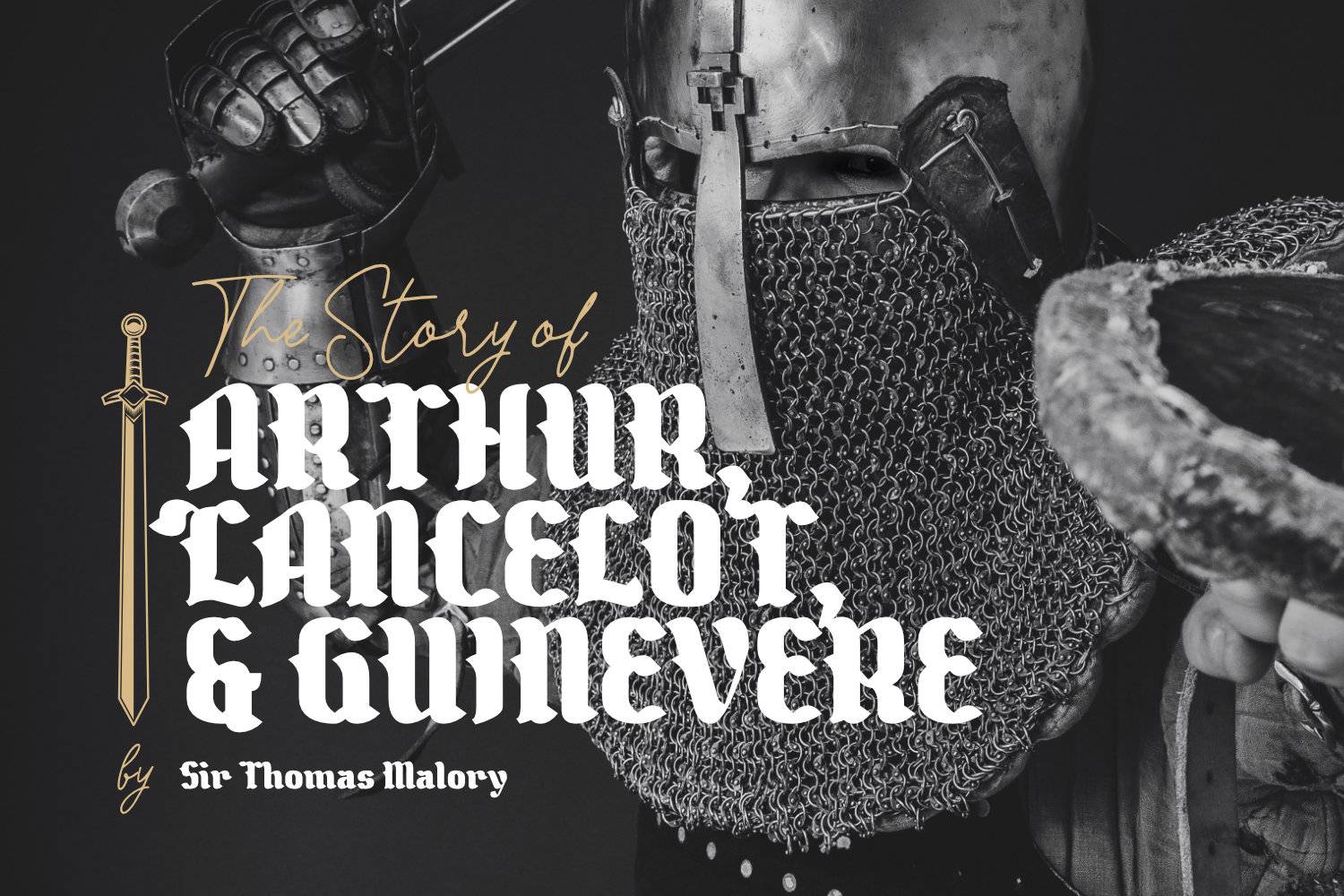 The Black Knight Font sample
