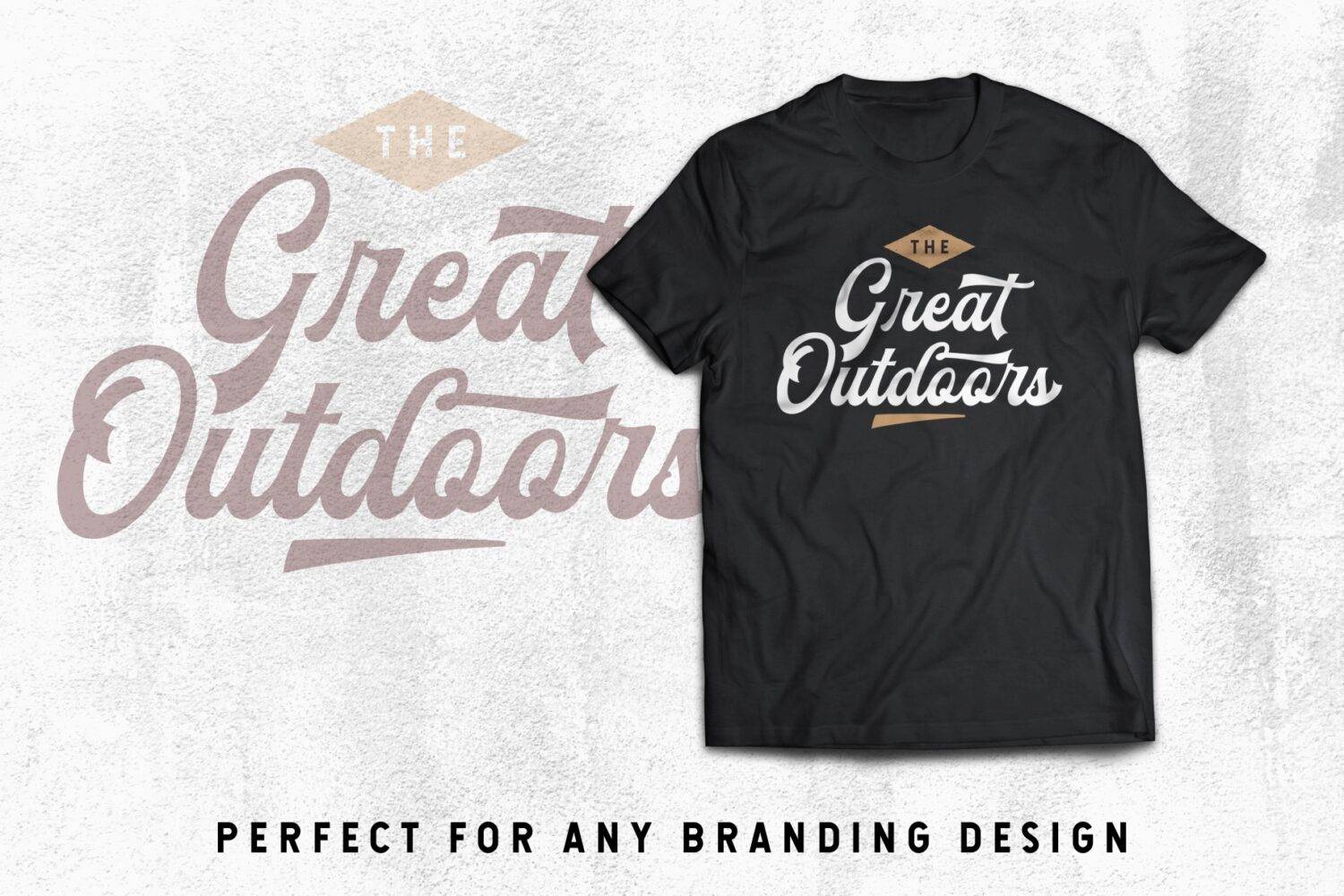The Blendhes Font sample