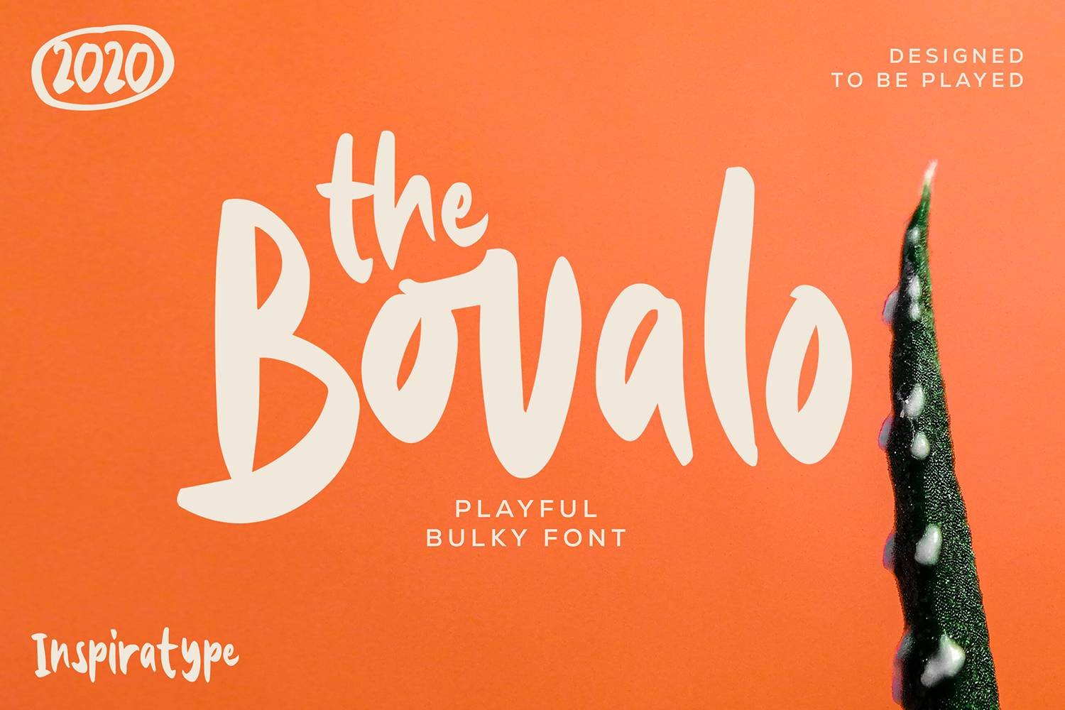 The Bovalo Font sample