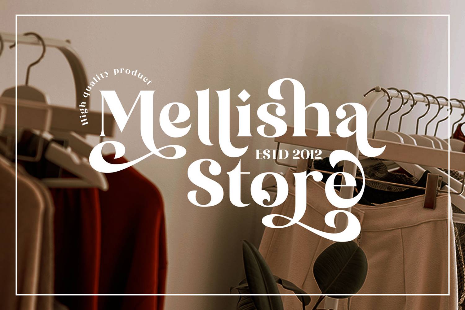 The Brande and Lotaline Font sample
