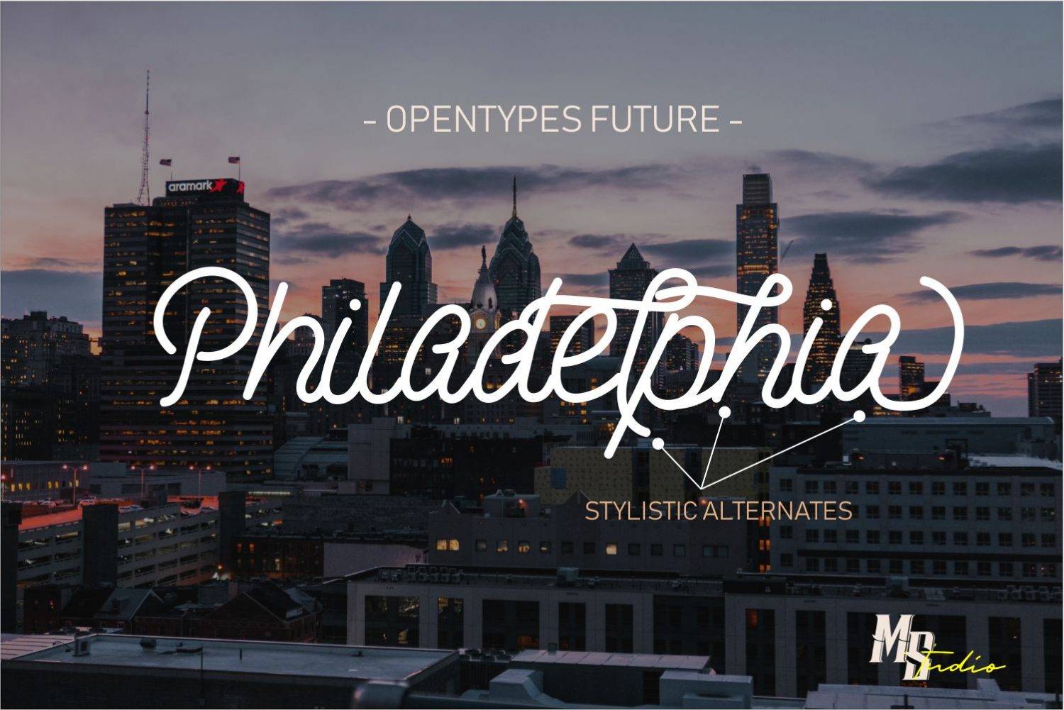 The Breachery Font sample