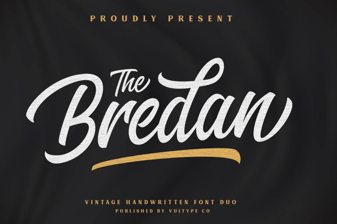 The Bredan Font sample