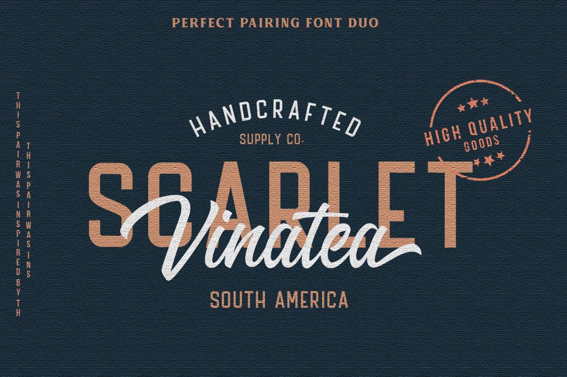 The Bredan Font sample