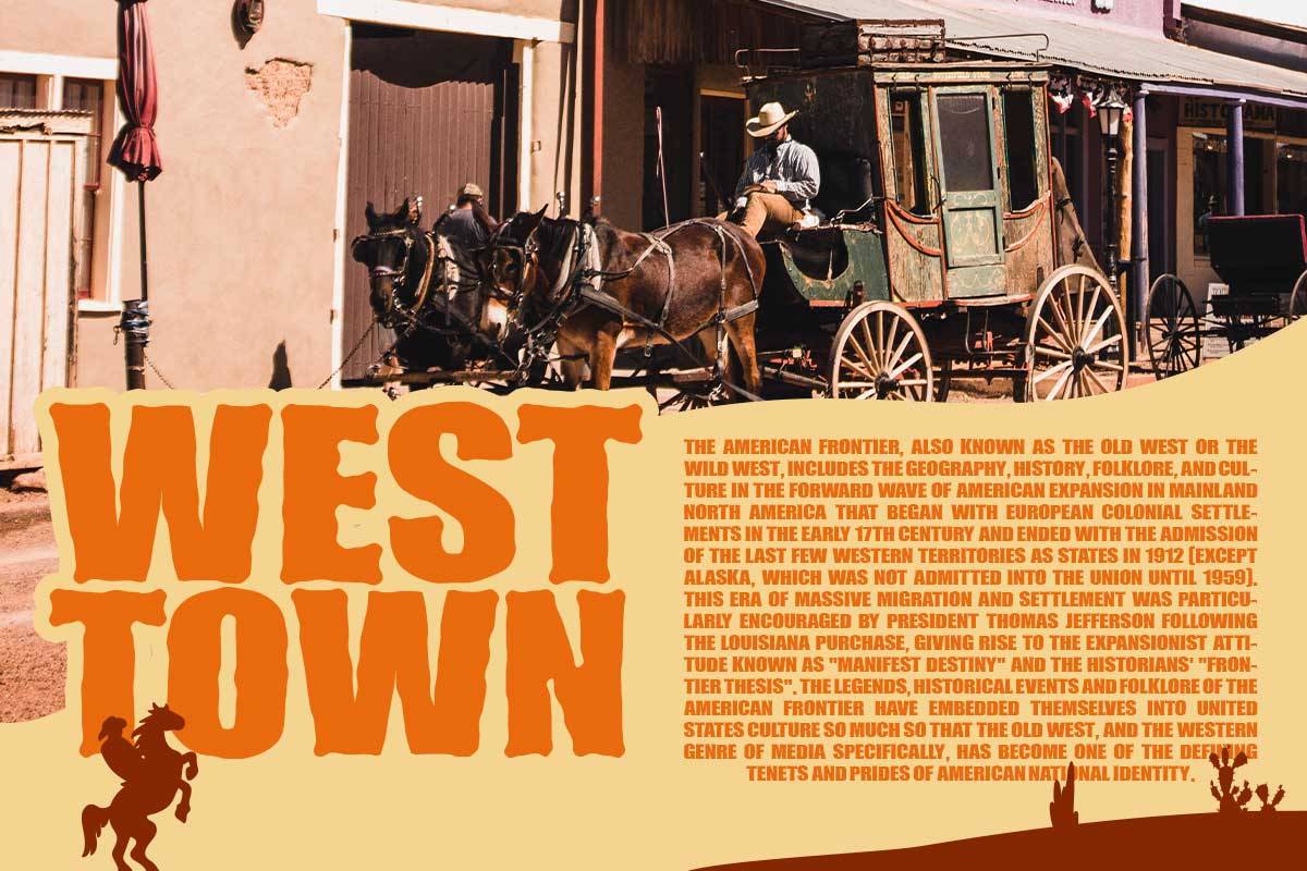 The Buster Font sample
