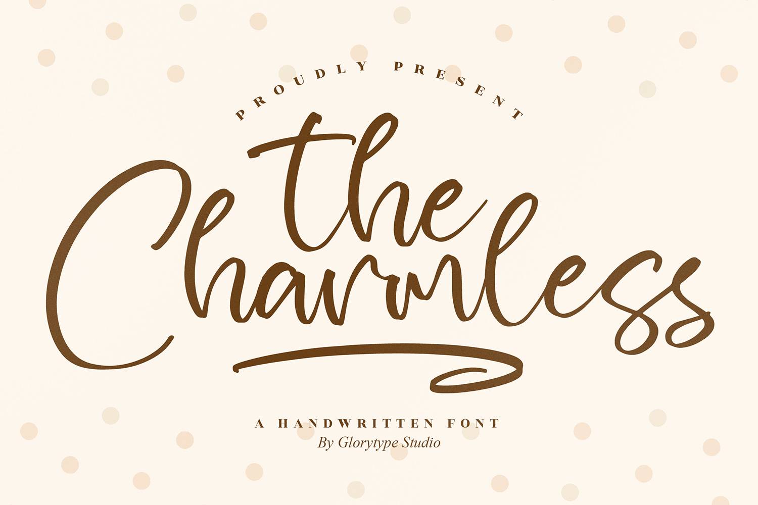The Charmless Font sample