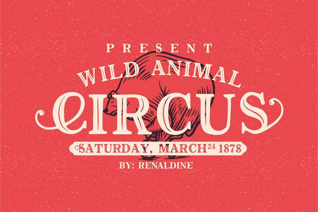 The Circous Font sample