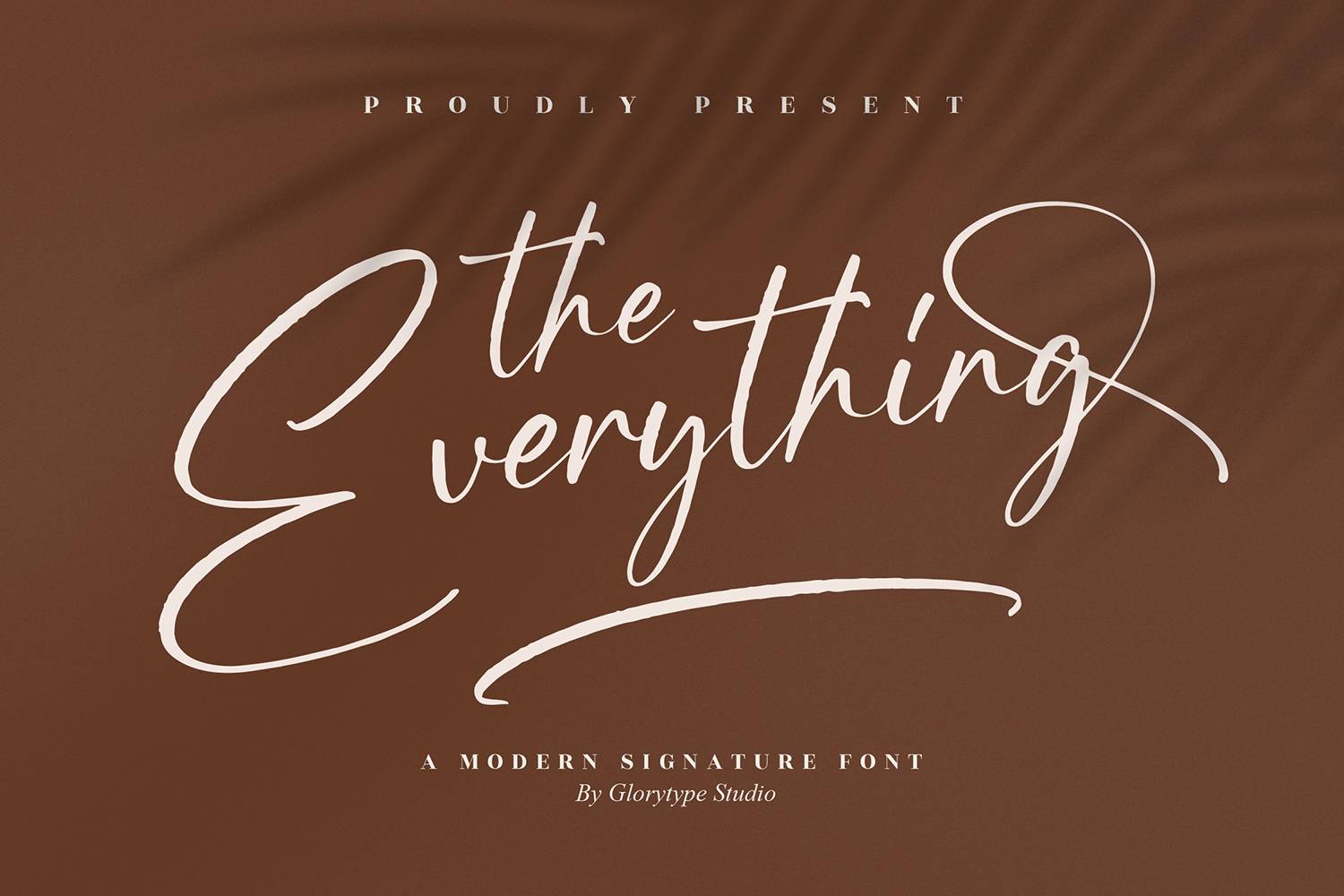 The Everything Font sample