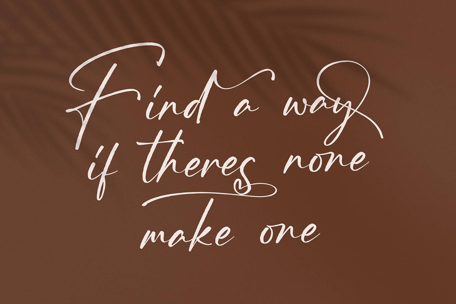 The Everything Font sample