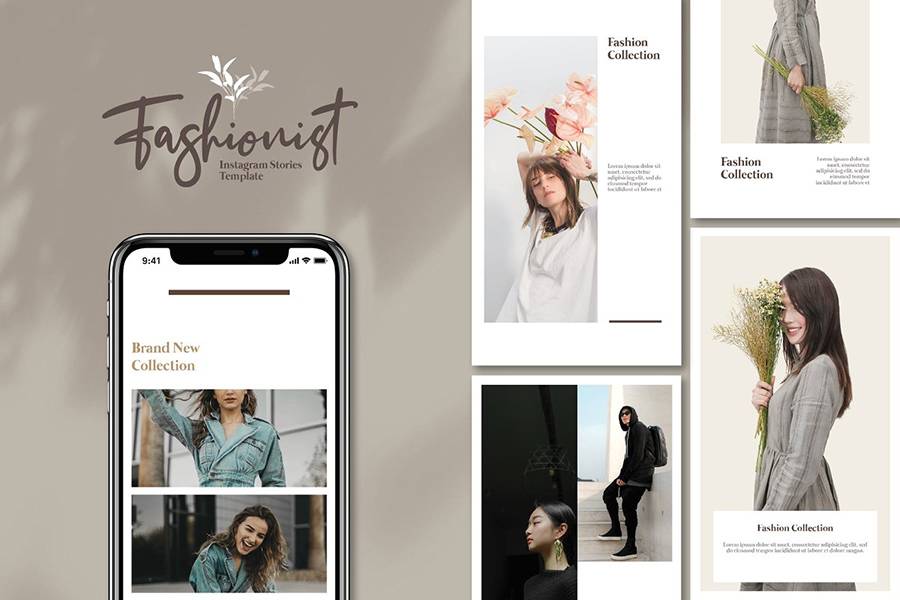 The Fashionist Script Font sample