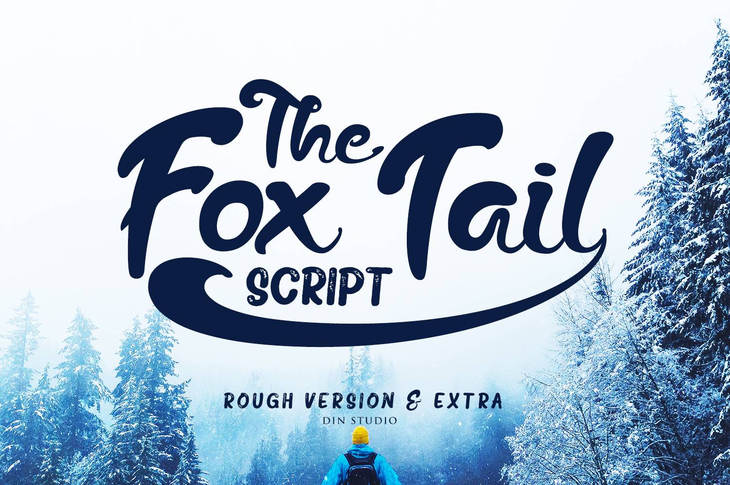 The Fox Tail Font sample
