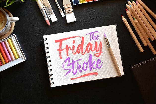 The Friday Stroke Font sample