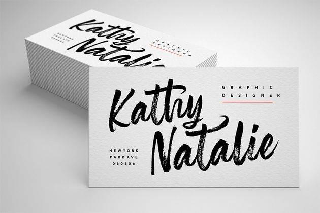 The Friday Stroke Font sample