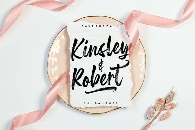 The Friday Stroke Font sample
