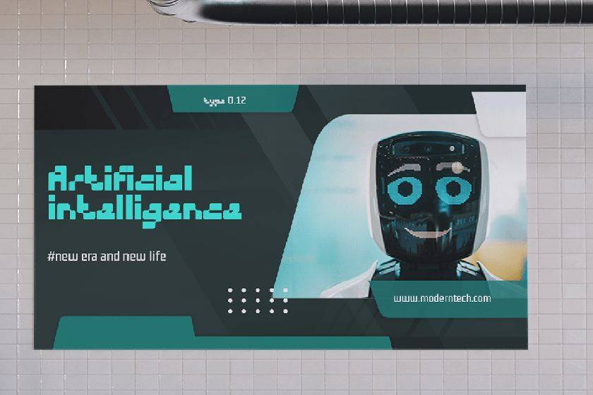 The Glitch Font sample