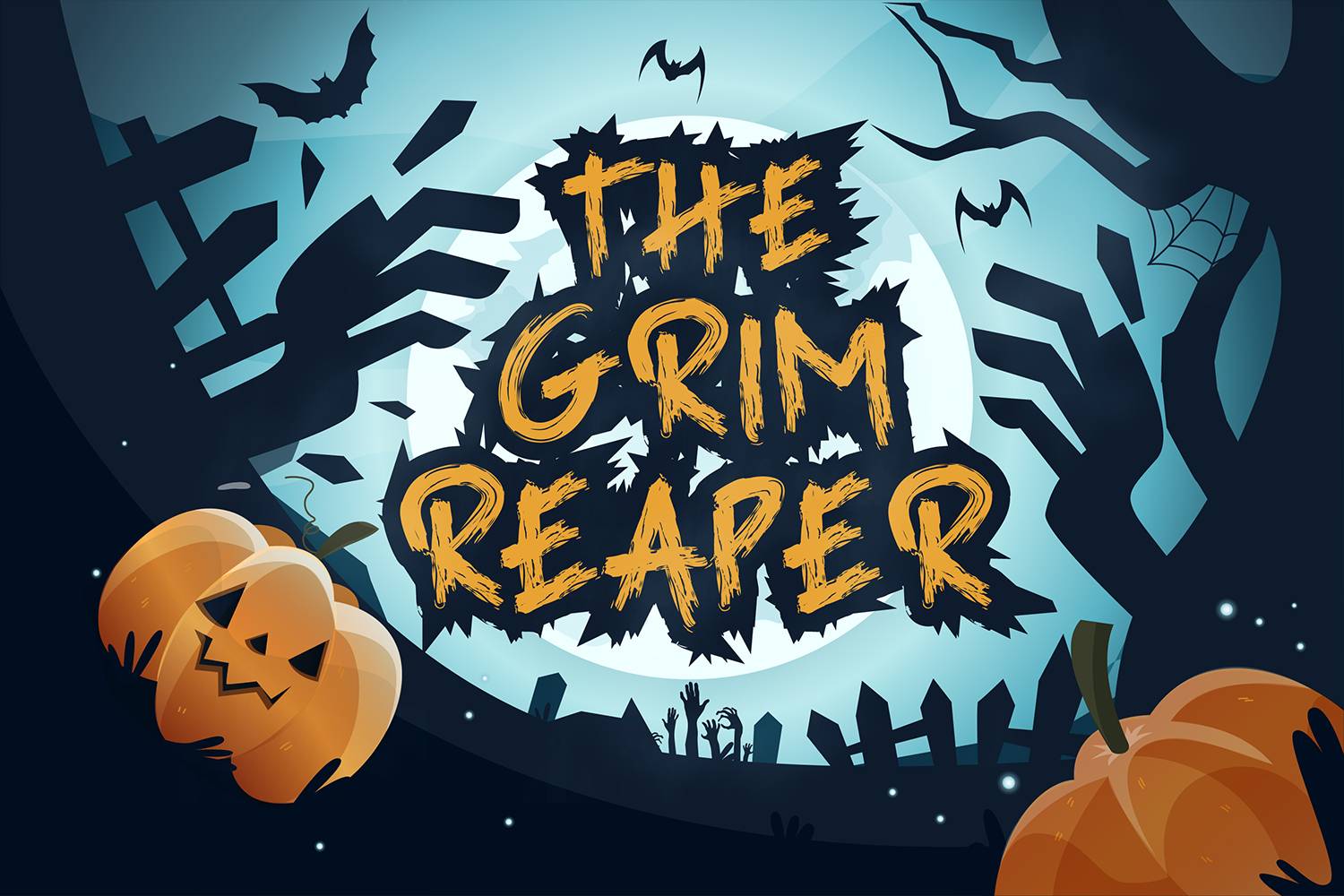 The Grim Reaper Font sample